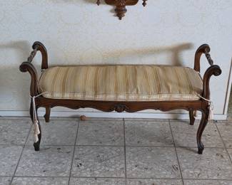 Vintage French Country bench