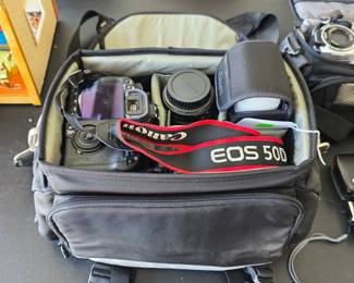 Canon EOS 50D digital camera and accessories