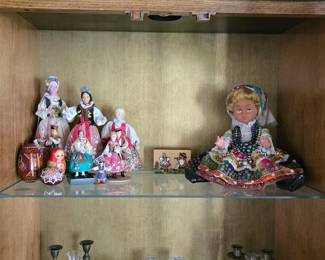 Polish folk dolls