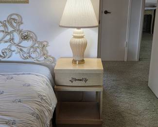 Vintage mid century nightstand
