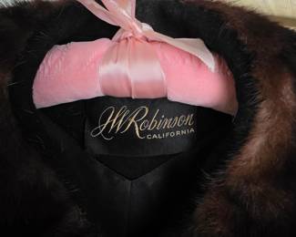 Vintage fur coat