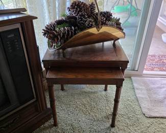 Vintage brass fireplace log holder