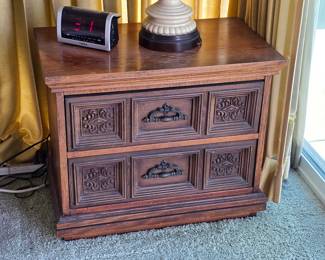 Spanish Revival nightstand
