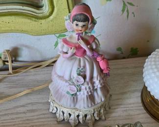 Vintage ceramic lamp