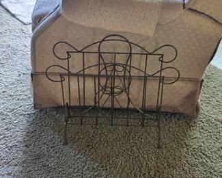 Vintage magazine newspaper rack