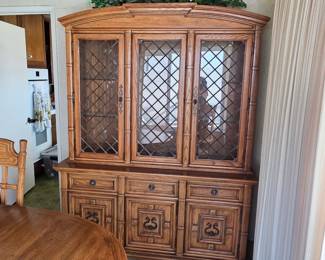 Vintage Italian china cabinet