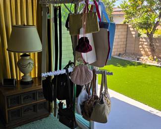 Women's purses, handbags and belts