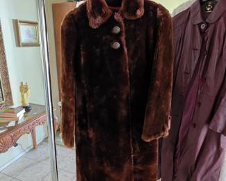 Vintage fur coat