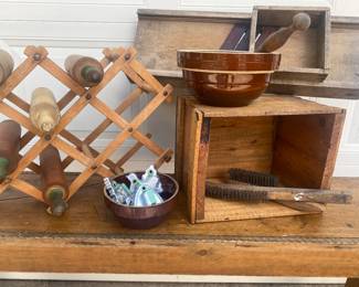 Vintage kitchen items