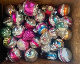 Vintage holiday ornaments