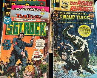 Several comic books