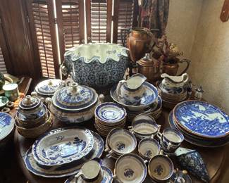 Royal Daulton Booths Real Old Willow China