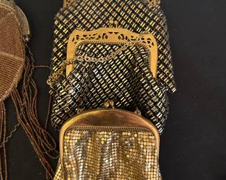 Vintage mesh purses