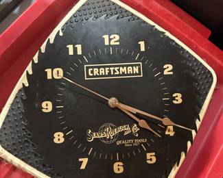 Craftsman wall clock