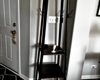 OBELISK COAT RACK WITH SHELVES