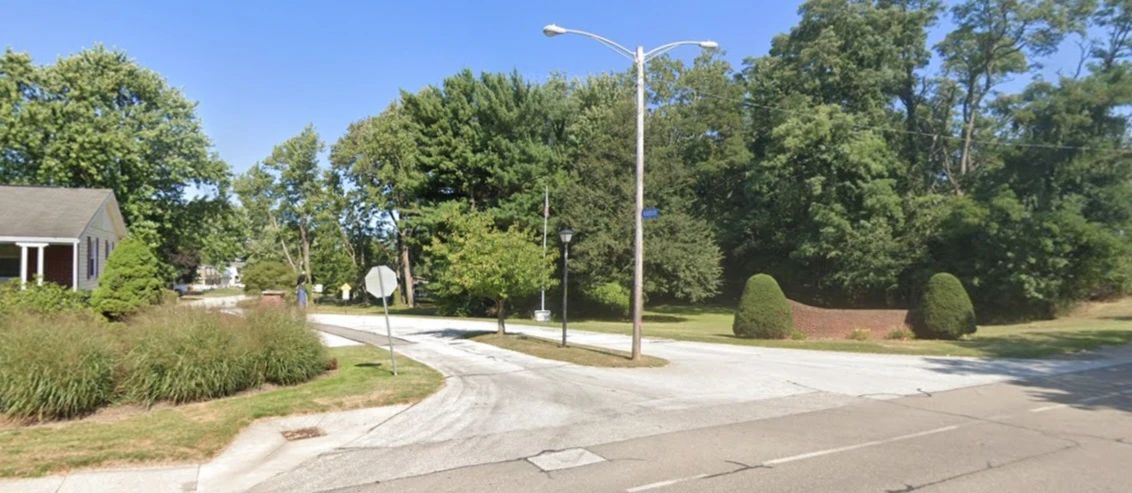 Entrance of South Shore Village on Rt 5. A 1/2 mile east of WABTEC.