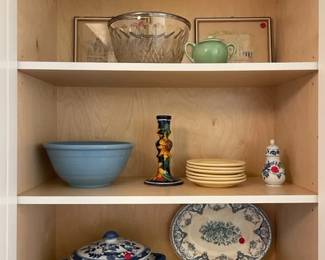 Pacific and Bauer kitchenware + china 
