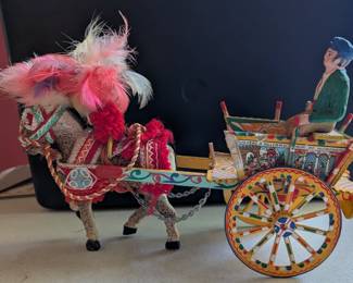 Sicilian Wooden Wagon