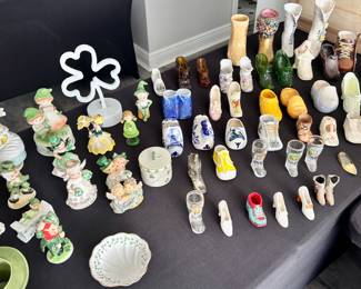 Judging by this table, someone is Irish and has tiny feet.