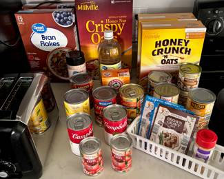 A single man's pantry for sure.