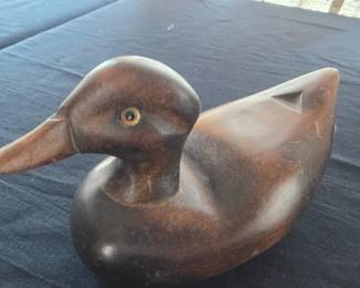 Signed decoy ducks