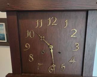 Arts and craft grand father clock