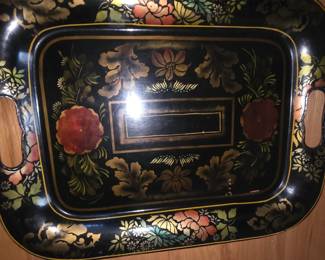 Vintage serving trays