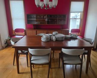 Danish dining room 1960s