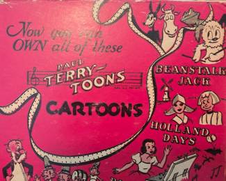 Vintage 8mm cartoon reel