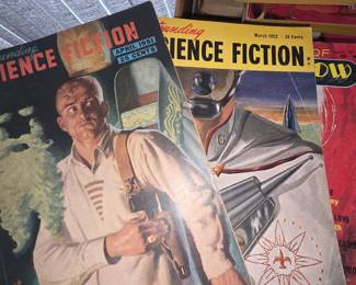 Space age magazines vintage