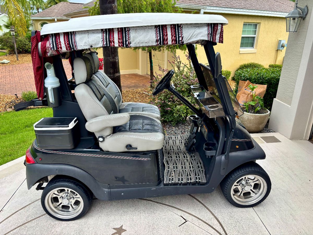 Tell me again why you live in a golfing community and don't have one of these? Go ahead, I'll wait.