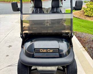 Club car. Because you carry golf clubs in it. You're welcome.