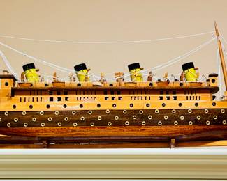 Let's go on a cruise, she says.  It'll be fun, she says.  Only room for one on the raft, she says.