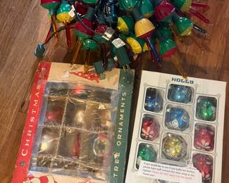 Vintage Christmas ornaments
