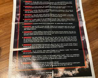 1979 DRACULA movie poster