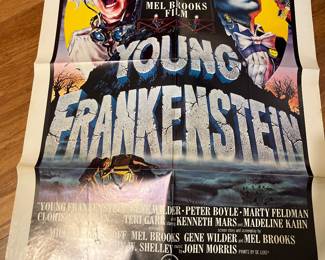 1974 Young Frankenstein movie poster