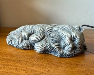 Mt. Saint Helen Ash cat sculpture. $25