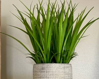 Faux Succulent Grass Decor. $10 each 2 available