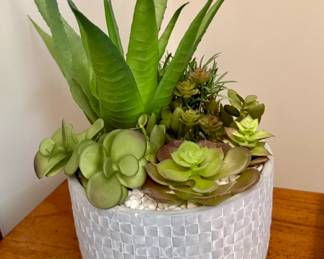 Faux Succulent Decor. $30