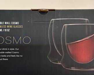 JoyJolt wine glasses. $20