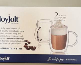 JoyJolt Mugs $20 each. 2 available