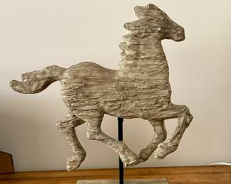 Kris Stallion Horse Decor. $80