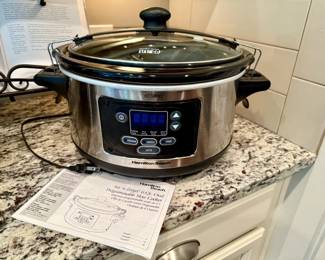 Hamilton Beach 6 qt Crock Pot $40