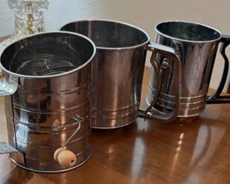 Vintage Flour Sifters