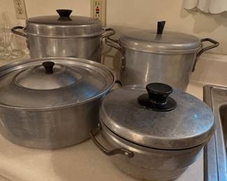 West end Aluminum pots