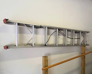 aluminum extension ladder