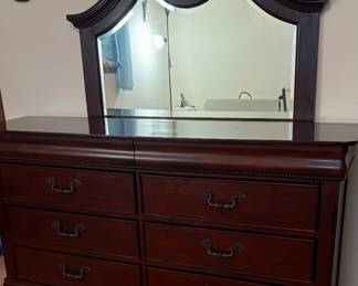 Mahogany Dresser and mirror