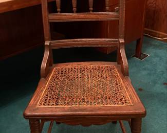 Walnut Eastlake Sidechair Made in White Hall