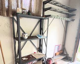 Shelf and Vintage Coat Rack