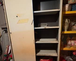 Large Vintage Metal Cabinet